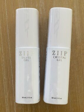 BRAND NEW ZIIP Silver & Crystal Gel Duo